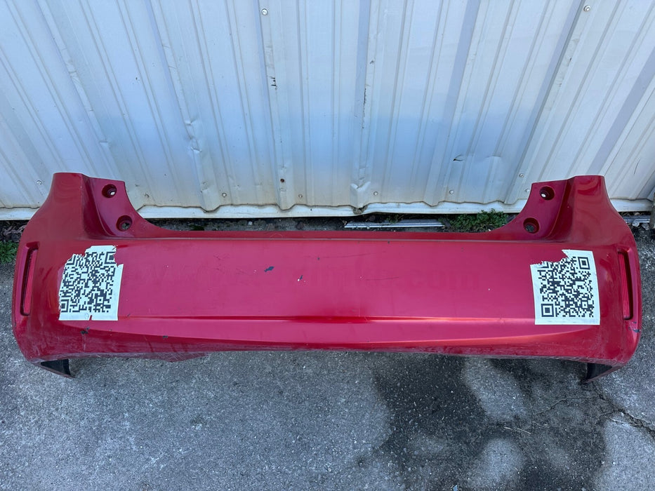 2014 TOYOTA PRIUS V RED REAR BUMPER COVER OEM *LOCAL PICKUP ONLY!* (READ DESC)