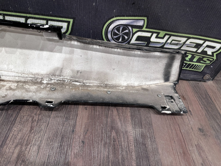 2015 JAGUAR F TYPE DRIVER LEFT SIDE SKIRT MOULDING BLACK OEM