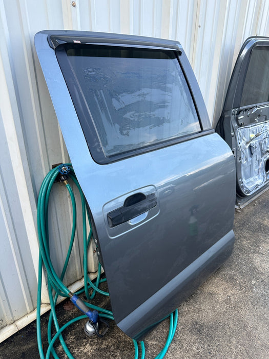 2016 Nissan Titan XD Crew Cab REAR RIGHT RH DOOR SHELL GUN METALLIC (KAD) OEM