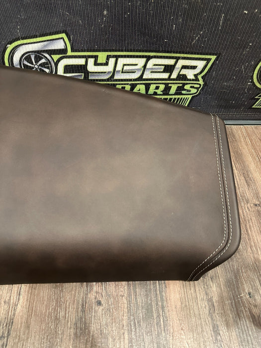 2017-2019 FORD F250 F350 F450 LIMITED BROWN RIGHT DASH TOPPER PAD W BAG OEM READ