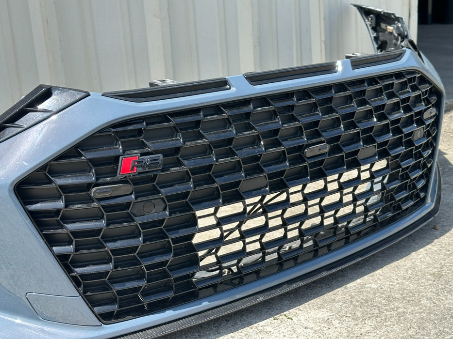 2020 2021 2022 2023 AUDI R8 FRONT BUMPER COVER W/ GRILLES COMPLETE GENUINE OEM