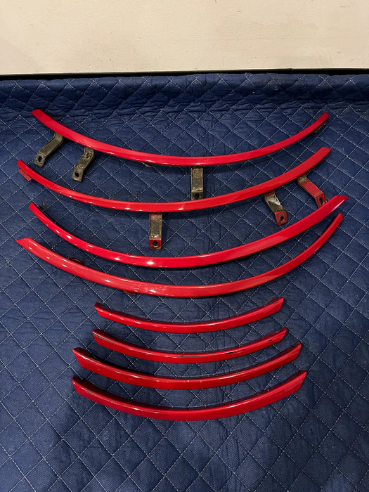 2017 NISSAN 370 NISMO FRONT REAR LEFT RIGHT FENDER FLARE TRIM SET OEM *READ DESC