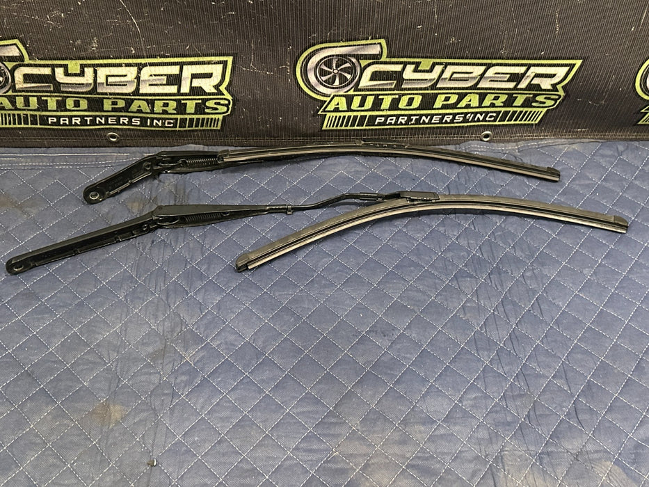 2014 PORSCHE 911 TURBO S FRONT WINDSHIELD WIPER ARMS OEM