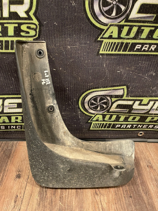 2017 NISSAN TITAN XD RESERVE FRONT LEFT MUD FLAP SPLASH GUARD OEM 999J2 W4005