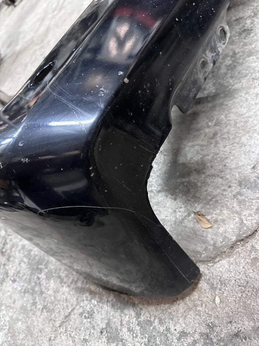 2020-22 FORD F250 F350 REAR LEFT BUMPER CORNER AGATE BLACK (UM) OEM *FLAWS 3-9*