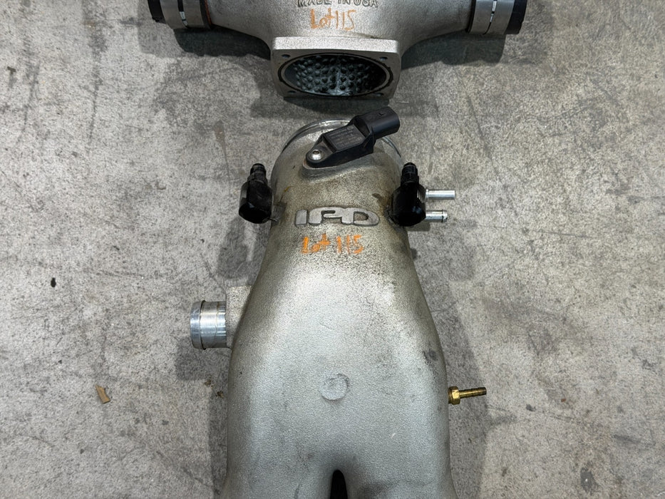 Porsche 991 Turbo IPD Plenum & Y-Pipe & do88 Turbo Inlet Hoses