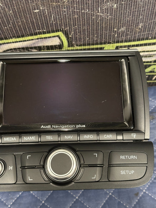 2014 AUDI R8 NAVI NAVIGATION SYSTEM RADIO RECEIVER SCREEN HEAD 423 035 192 M