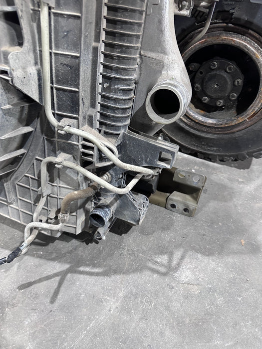 2017 NISSAN TITAN XD AC A/C COOLING RADIATOR CONDENSER ASSEMBLY OEM