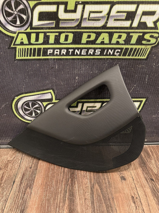 2012 AUDI R8 FRONT LEFT DOOR TRIM PANEL OEM 423 868 091 *MINOR SCUFFS*