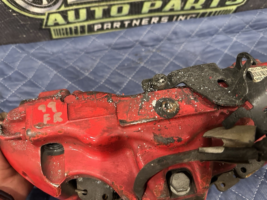 2021 AUDI R8 BREMBO FRONT RIGHT CARBON CERAMIC BRAKE CALIPER OEM *READ*