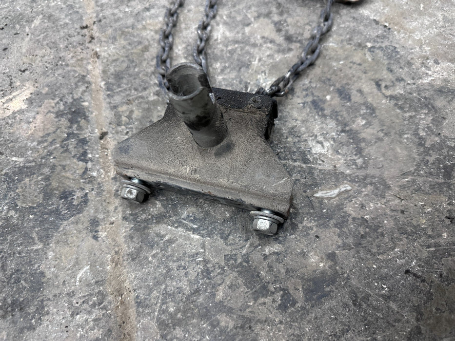 2017 NISSAN TITAN XD SPARE TIRE WINCH HOIST CARRIER OEM