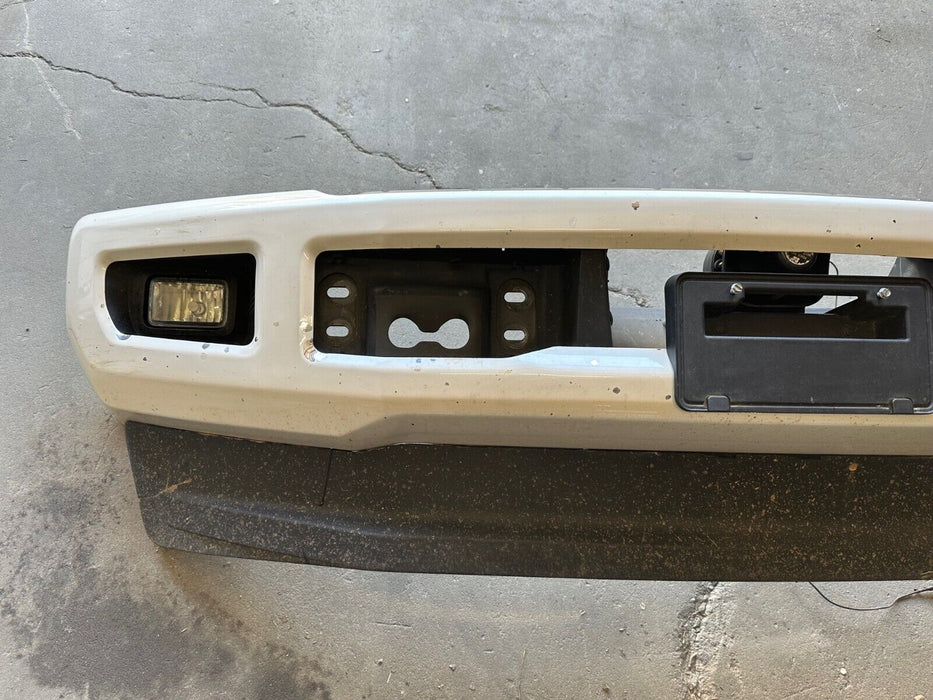 2017-2019 FORD F250 F350 FRONT BUMPER W LED *ORIGINALLY CHROME* OEM (READ DESC)