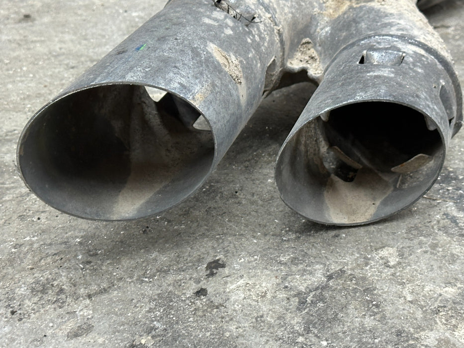 2021 FORD F350 SRW DIESEL 6.7L FACTORY EXHAUST MUFFLER TAIL PIPE OEM ~WEAR~