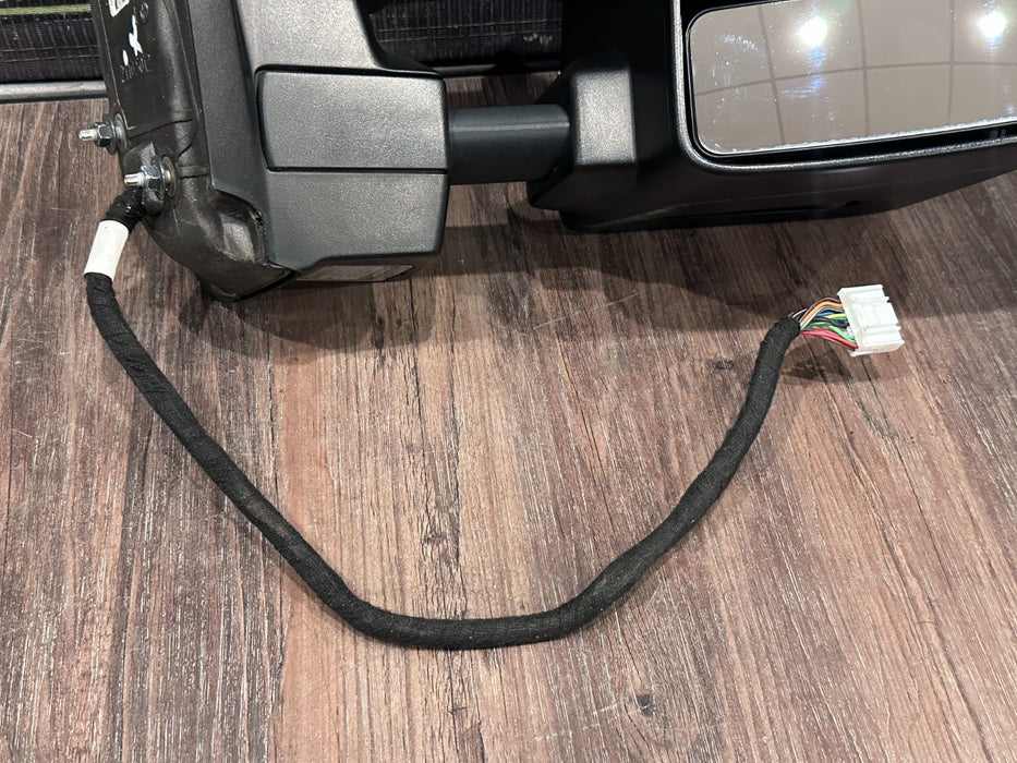 2017 NISSAN TITAN XD RESERVE RIGHT CHROME MIRROR W CAMERA OEM 96301 EZ92A