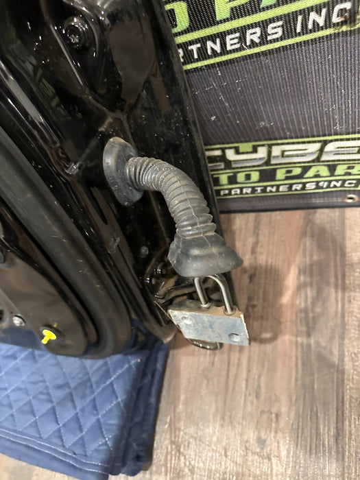 2014 AUDI R8 COUPE OEM LEFT DRIVER DOOR SHELL BLACK PANTHER CRYSTAL ~READ~