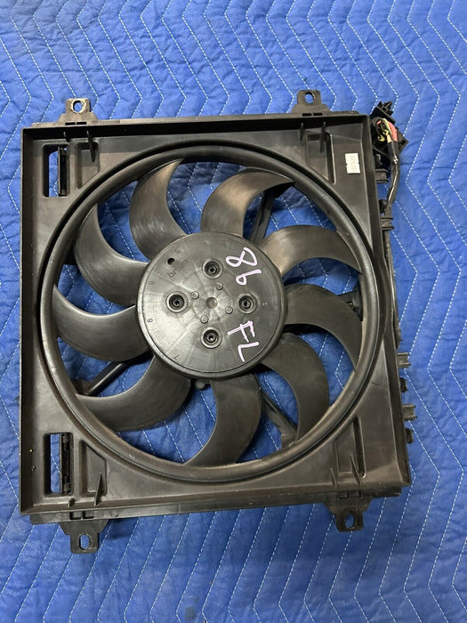 2017 AUDI R8 V10 FRONT LEFT DRIVER RADIATOR COOLER FAN 4S0121203B 4S0 121 203 B