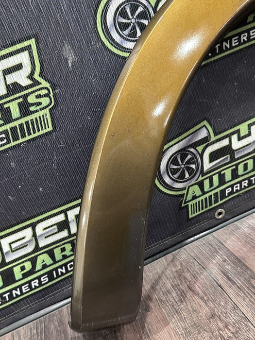 2017-2022 FORD F250 F350 FRONT LEFT RIGHT FENDER FLARES GOLD OEM *PAINT FLAWS*