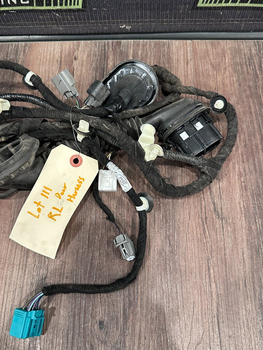 2017-2019 FORD F250 F350 REAR LEFT DOOR WIRING HARNESS OEM