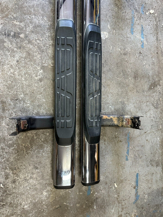 2016 2017 2018 NISSAN TITAN XD PRO-4X CREW CAB LEFT RIGHT STEPS RUNNING BOARDS