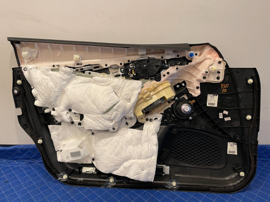 2017 INFINITI Q50 RED SPORT FRONT PASSENGER RIGHT DOOR PANEL ASSEMBLY OEM