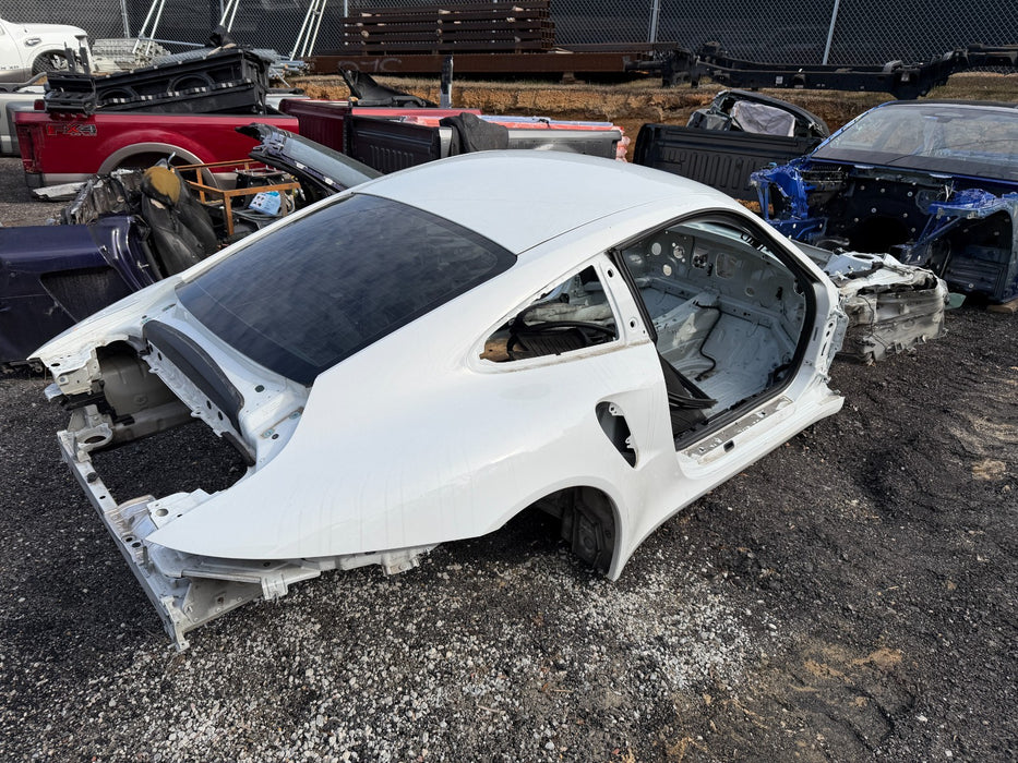 2014 PORSCHE 911 991 TURBO S CHASSIS SHELL FRAME COUPE 2015 2016 2017