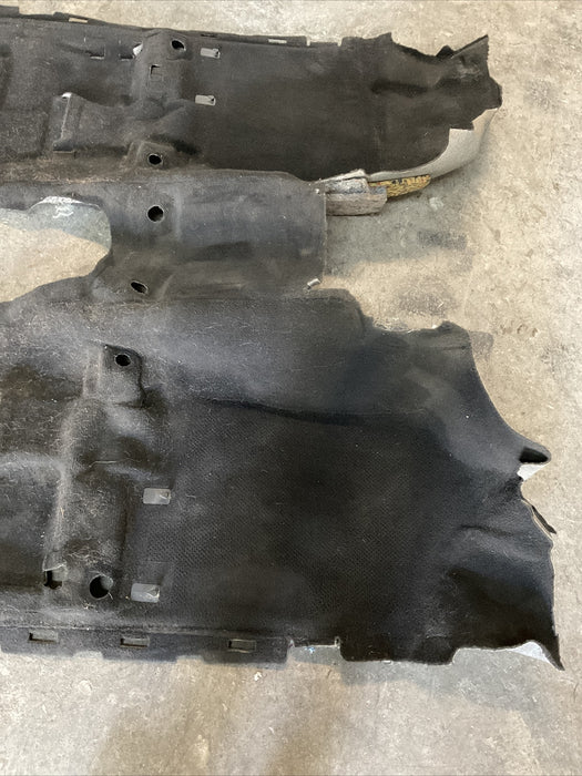 2016 NISSAN TITAN XD CREW CAB FLOOR CARPET BLACK OEM