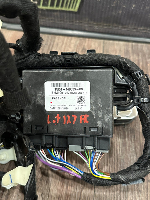 2023-2025 FORD F250 F350 F450 FRONT RIGHT DOOR WIRING HARNESS OEM PU5T-14B533-BS
