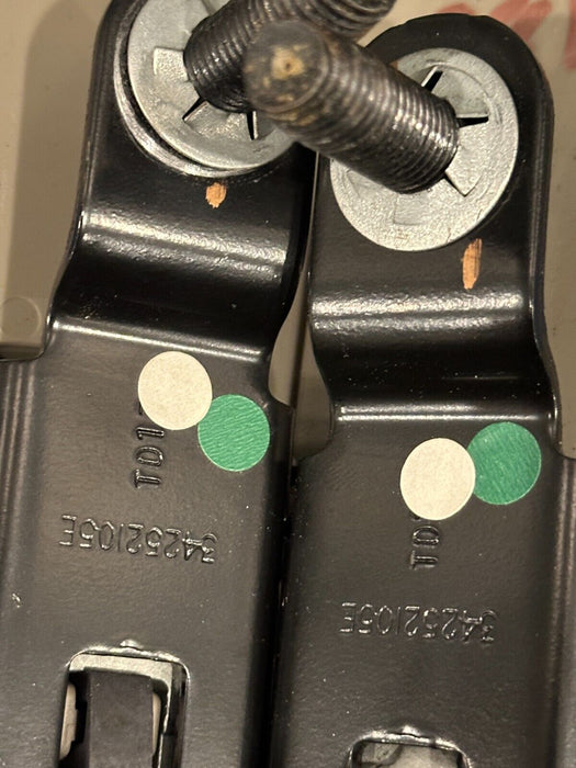 2019 FORD F250 F350 F450 LIMITED B PILLAR SEATBELT ADJUSTER BRACKETS PAIR OEM