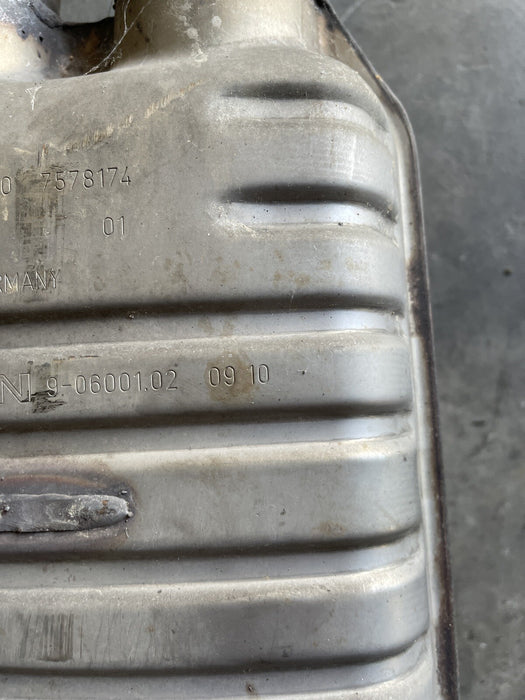 2011 BMW 550i F10 5 SERIES REAR EXHAUST PIPE ASSEMBLY 18 30 7 578 186