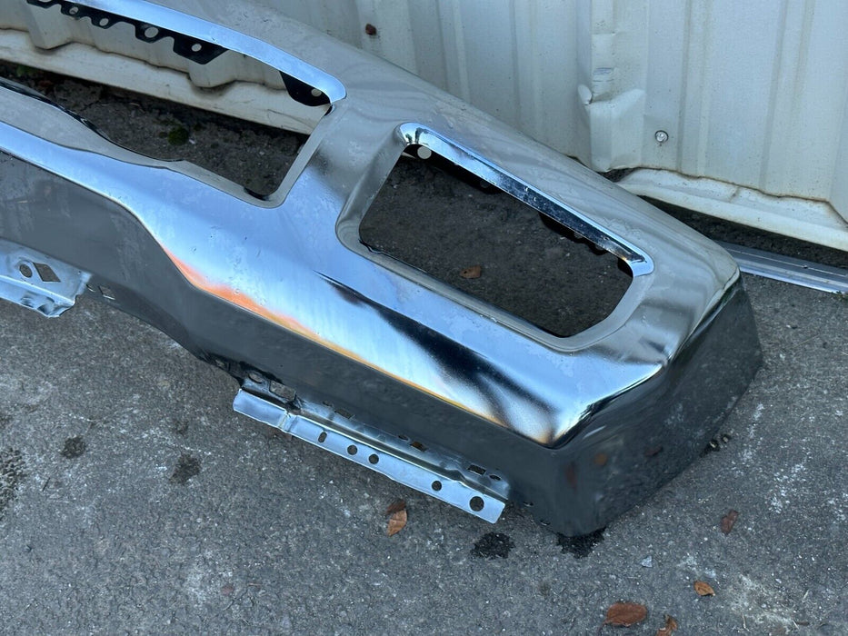 2017 2018 2019 FORD F250 F350 CHROME FRONT BUMPER COVER OEM