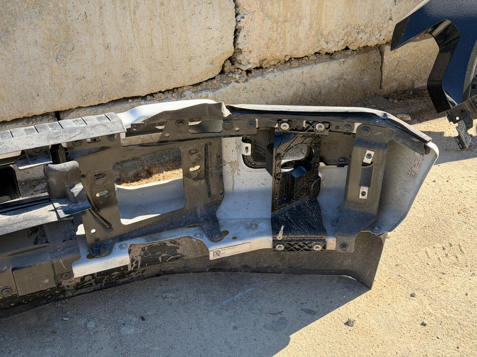 2023 2024 2025 2026 FORD F250 F350 PLATINUM STAR WHITE FRONT BUMPER ASSEMBLY OEM