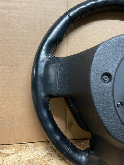 2017-2019 FORD F250 F350 F450 LEATHER STEERING WHEEL *ADAPTIVE STEERING FAULT*