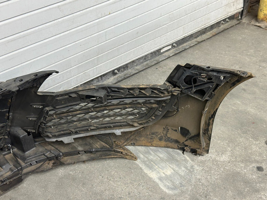 2014 2015 AUDI R8 PLUS FRONT BUMPER COMPLETE ASSEMBLY OEM GENUINE BLACK