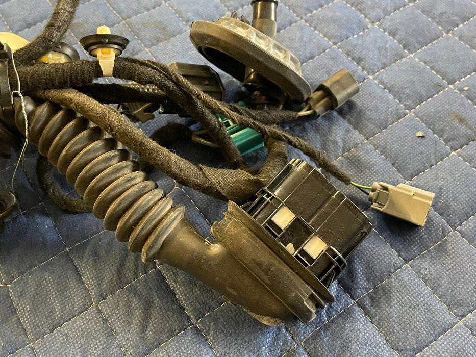 2019 FORD F450 KING RANCH REAR DRIVER LEFT DOOR WIRING HARNESS OEM