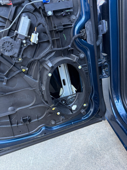 2021 RAM 2500 3500 DRIVER REAR DOOR BLUE PAINT CODE - PPX 2019 2020 2021 2024