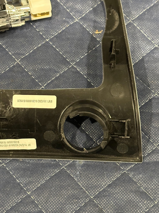 2015 JAGUAR F TYPE R SHIFTER TRIM & START SWITCH OEM EX53 045B44 ED ~READ~