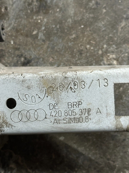 2014 AUDI R8 FRONT PASSENGER RIGHT FENDER RADIATOR SUPPORT STRUCTURE 420805372A