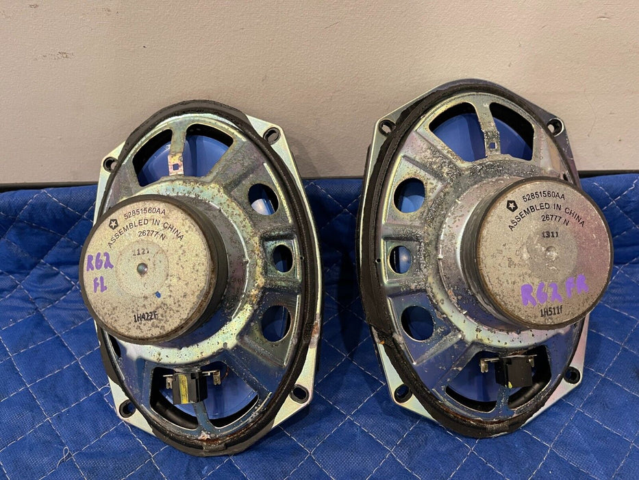 2012 DODGE RAM 3500 MEGA CAB FRONT & REAR LEFT & RIGHT SPEAKER SET ASSEMBLY OEM