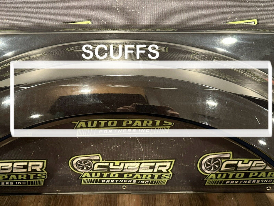 2019-22 FORD F350 F450 DUALLY LEFT BED FENDER FLARE AGATE BLACK (UM) OEM *SCUFFS