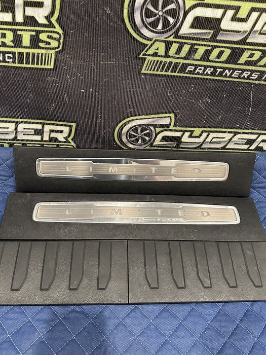 2020-2022 FORD F250 F350 LIMITED ILLUMINATED FRONT REAR KICK PLATES SET (4)