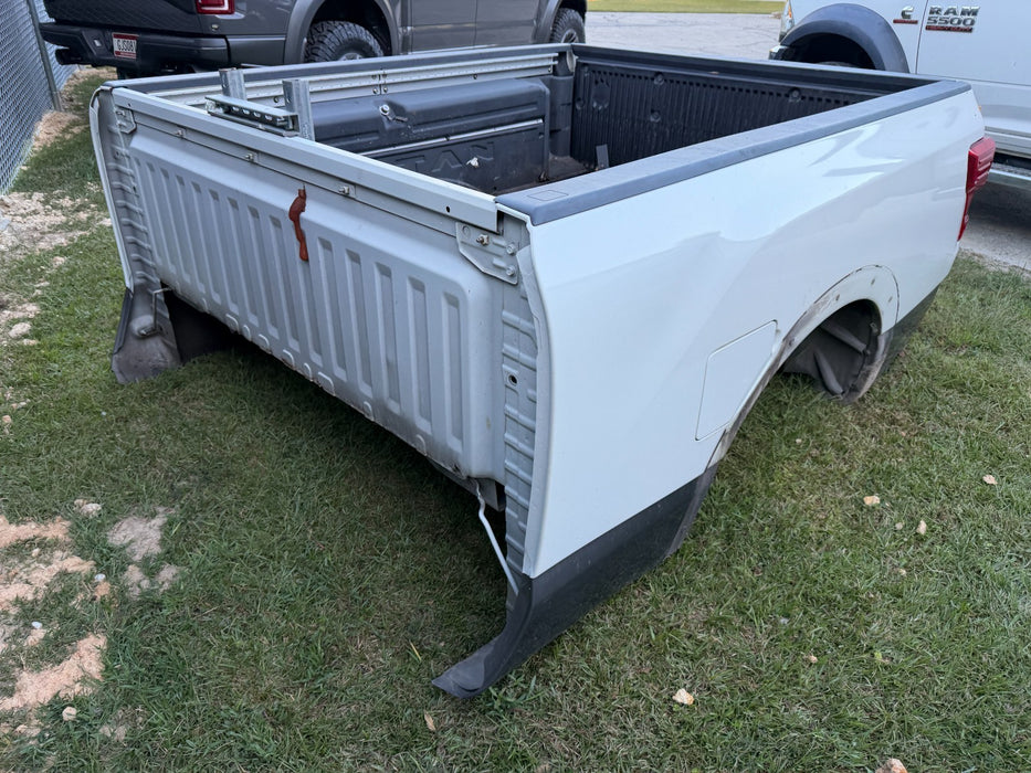 2016 2017 2018 2019 NISSAN TITAN XD PLATINUM RESERVE BED ASSEMBLY 6.5FT WHITE