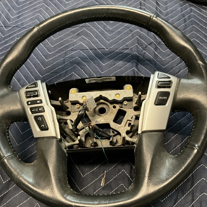 2017 NISSAN TITAN STEERING WHEEL OEM 48430 EZ52A