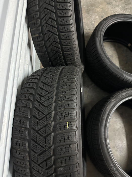 PIRELLI WINTER SOTTOZERO 3 TIRES SET (4) 245/30R20 90W 305/30R20 (MFR DATE 4716)