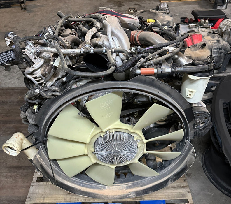 2023 2024 FORD F250 F350 F450 DIESEL HIGH OUTPUT 6.7L ENGINE 24K MILES COMPLETE