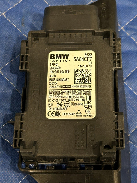 2024 BMW M3 M4 G80 G82 CLOSE RANGE SENSOR BLIND SPOT RADAR MODULE OEM 5A84CF7