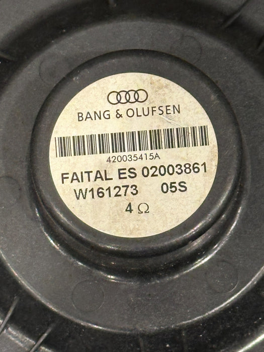 2014 AUDI R8 B&O BANG & OLUFSEN LEFT RIGHT DOOR SPEAKERS SET OEM 420 035 415 A