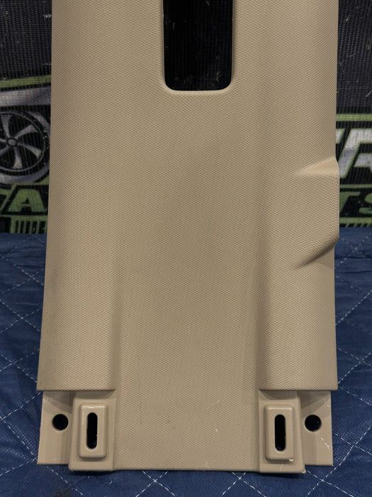 2017-2019 FORD F250 F350 F450 TAN/BEIGE LARIAT RIGHT UPPER B PILLAR OEM *SCUFFS*