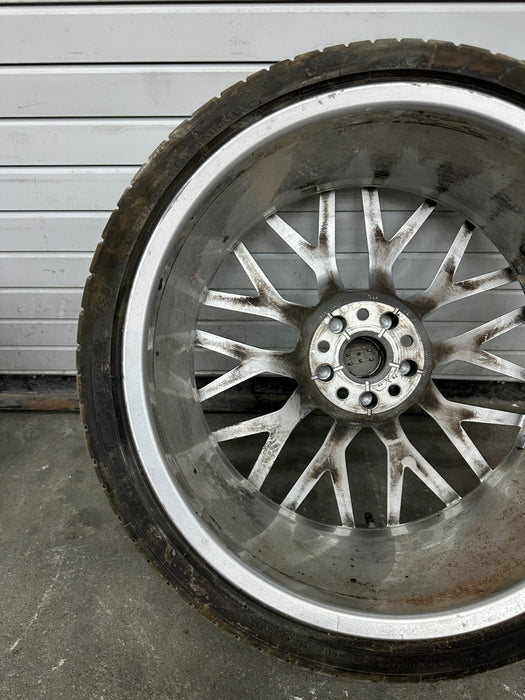 2017 AUDI R8 FRONT WHEEL RIM TIRE 245/30 20X8.5 OEM *BENT/READ*