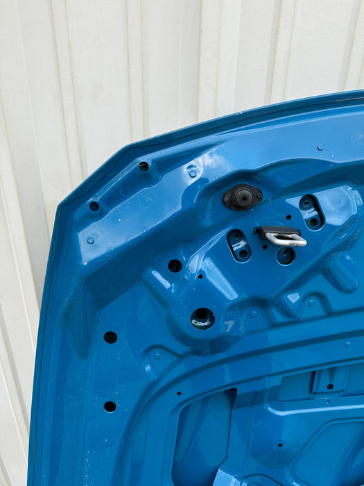 2015-2020 BMW M4 F82 FRONT HOOD LAGUNA SECA BLUE (448) ~MINOR DENT/FADE/SCRATCH~