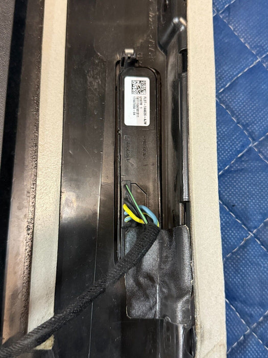 2017-2019 FORD F250 F350 FRONT DRIVER LEFT GLOSS BLACK DOOR B PILLAR TRIM OEM